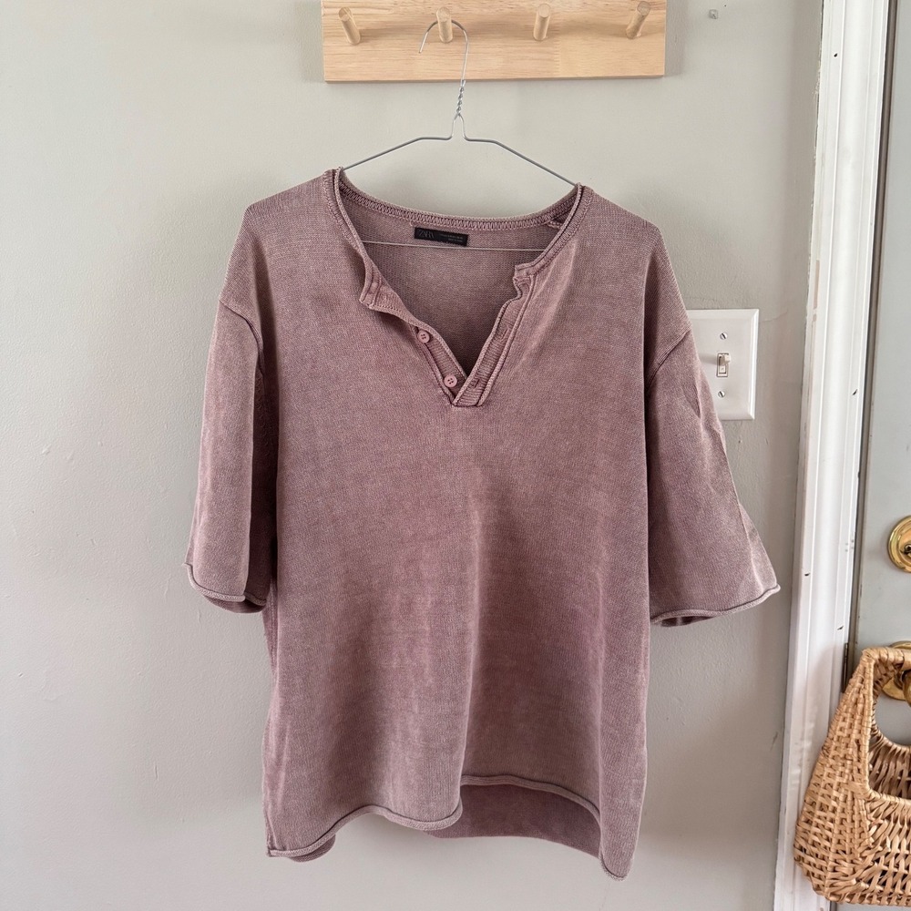 Zara women Henley top